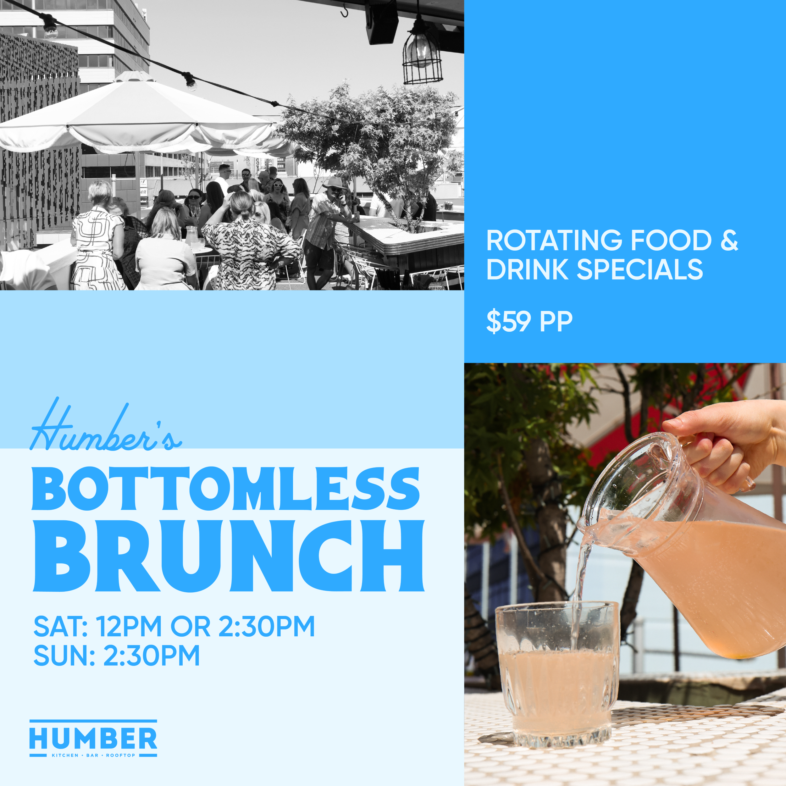 Bottomless Brunch at Humber